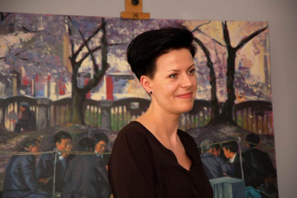 Agnieszka Słodkowska, wernisaż