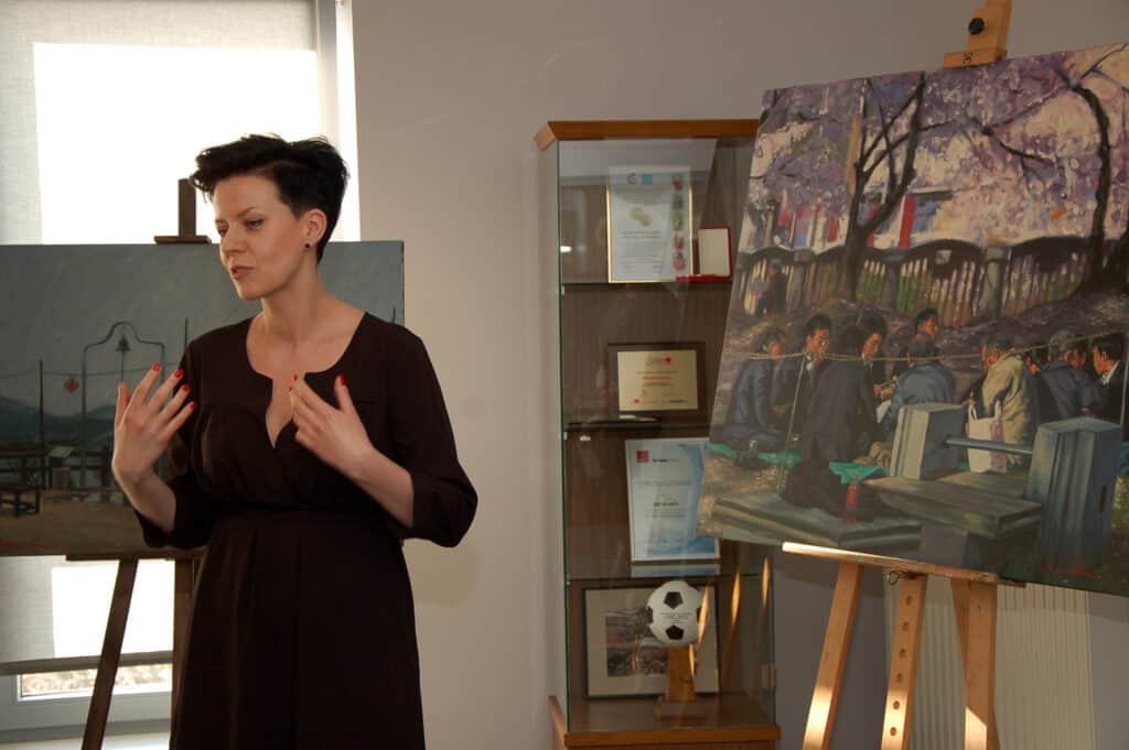 Agnieszka Słodkowska wernisaż wystawy Japanorama