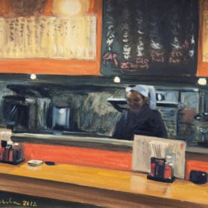 Tytuł: “Bar”, Tokyo (cykl: JAPANORAMA)