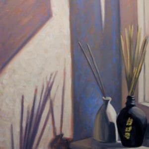 Japońskie inspiracje: “Martwa natura z japońską butelką”