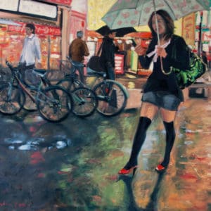 Tytuł: “Akai haihīru”, Osaka (cykl: JAPANORAMA)