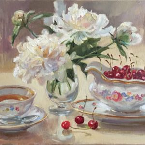 „Martwa natura z herbatka”