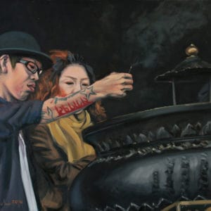 „Tera no mae ni” (cykl: JAPANORAMA)