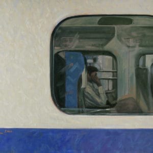 Tytuł: “Shinkansen”, Tokyo (cykl: JAPANORAMA)