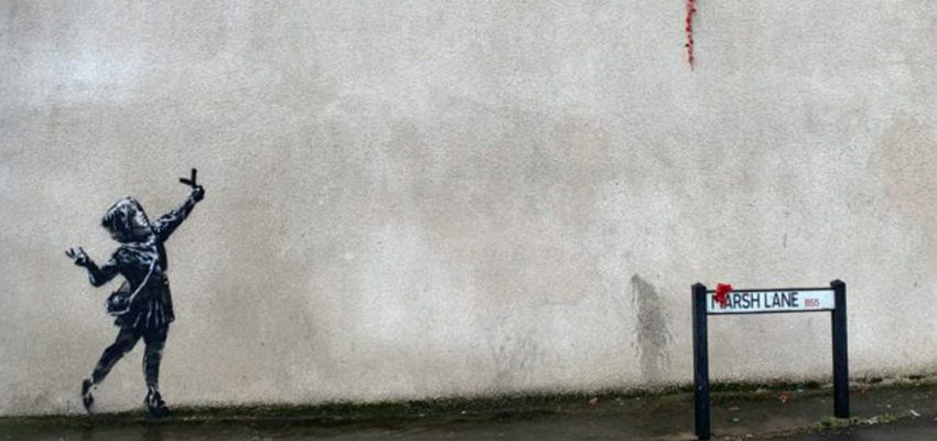 Banksy na Walentynki