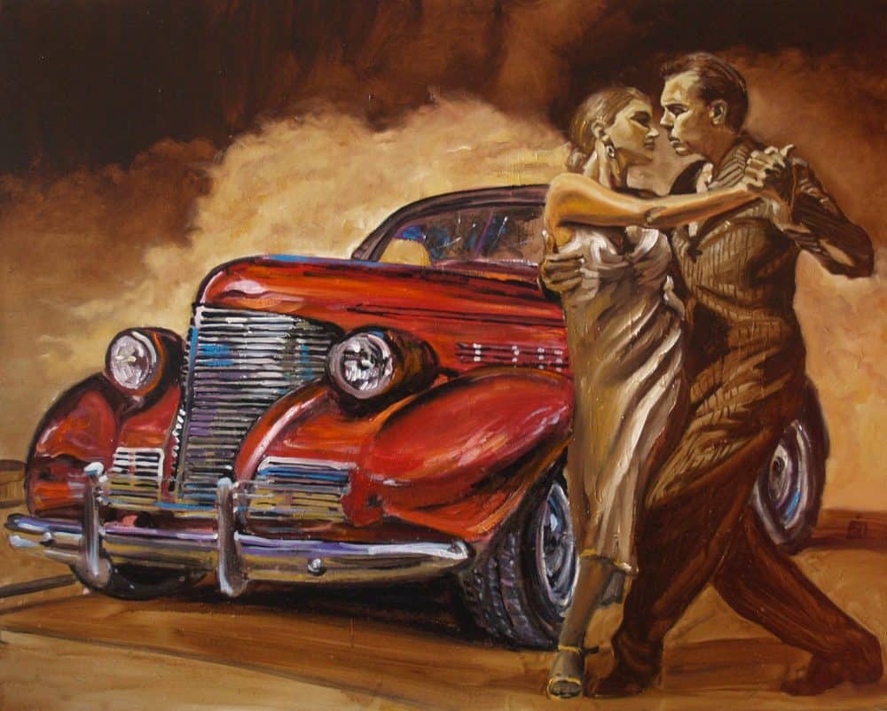 Darisz Żejmo obraz Retro