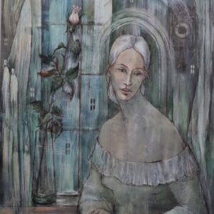 Hanna Styczyńska obraz "Róża"