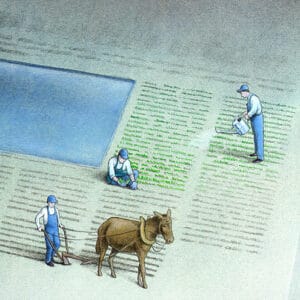 Paweł Kuczyński akwarela